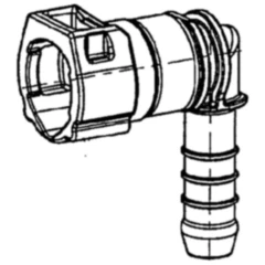 SAE Stecker gewinkelt 7.89-8 Paket für Motorräder 3 Stück