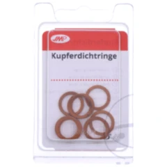 Dichtring Kupfer massiv 10X14X1 Packung 10 Stück Alternative: 4592077 passend für: KTM SX, Mini Adventure