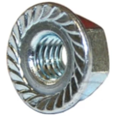 M6 Sperrzahnflanschmutter SW10 Packung 100