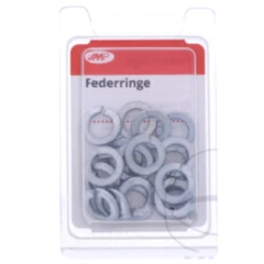 Federringe verzinkt M8 für Motorräder