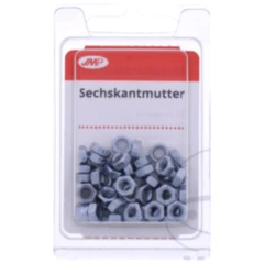 JMP Sechskantmutter verzinkt M4 KL8 50 Stück