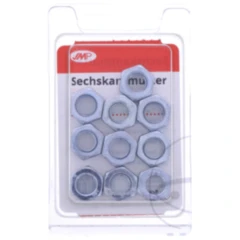 JMP Sechskantmuttern verzinkt M8 für Motorräder