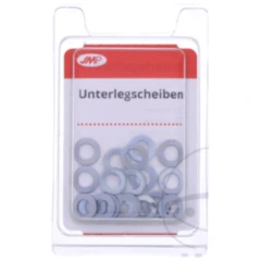 Unterlegscheiben verzinkt M5, 20 Stück