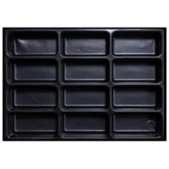 INLETTSEINSATZ 12-FACH mit Kunststoffeinsätzen