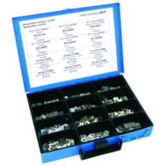 Blechmuttern Sortiment 200-teilig für Motorräder