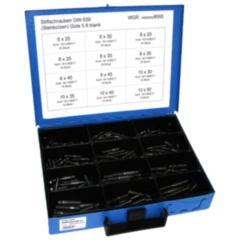 Stiftschrauben Sortiment 8555 schwarz DIN 939