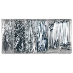 Splinte-Sortiment für Werkstattbedarf 555-teilig