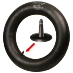 Luftschlauch 3.00-4 TR13 mit geradem Ventil