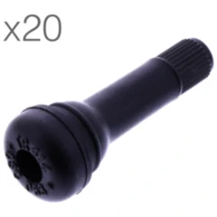 Gummiventil TR414 11,3 mm für Pkw-Reifen, Packung 20 Stück