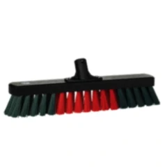 Vikan Werkstattbesen mit Holzstiel für effektives Fegen