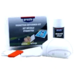 Vignetten Entferner Set für Motorräder PRESTO