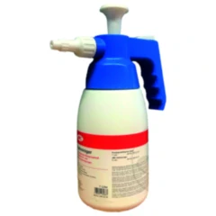 Pumpflasche 1L für Kaltreiniger blau/weiß