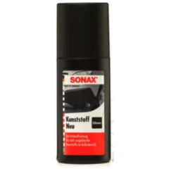 SONAX Kunststoff Neu Schwarz 100 ml für Motorräder