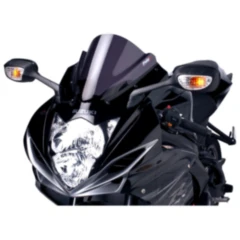 Racingscheibe Puig - Dunkel für Sportmotorräder