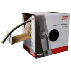 Diagonales Schaumklebeband für präzise Farbübergänge