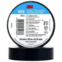 Isolierband 165 19 mm X 25 Meter schwarz für Motorräder