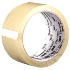 PACKBAND TRANSPARENT 50MMX66M für geräuscharmes Abrollen