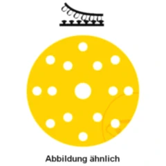 Schleifscheiben K220 150 mm für Exzenterschleifer Norton Gold Reserve A296