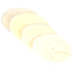 Polierpad 130 mm 2 Stück mit Polierfell medium weiß für Exzenterpoliermaschine