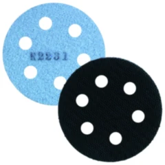 Soft Hookit Interface Pad 76 mm für Motorräder