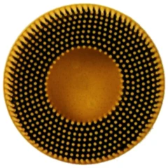 Roloc Bristle Disc K80 3M 75 mm mittel gelb für Motorräder