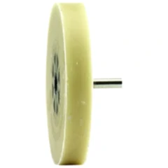 Radierscheibe 100 mm mit Befestigungsschaft für Motorräder