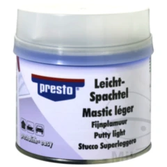 2K Leichtspachtel für Motorräder 420g, weiß mit Härter Prestolith