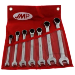 JMP Ratschenringschlüssel Set 7-teilig ohne Umschaltung