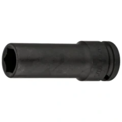 Hazet 1/2 Zoll 6-Kant Kraftstecknuss 17 mm mit Kunststoff-Einsatz