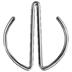 Sicherungsfeder für Kraft-Steckschlüssel-Einsätze