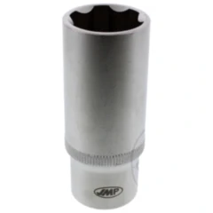 Stecknuss 6-Kant 3/8" für Motorräder 19 mm J Länge 60 mm