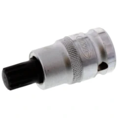 Einsatz Vielzahn 1/2" M12 für Motorräder