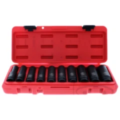Kraft-Stecknuss Satz 1/2 Zoll für Motorräder 10-teilig
