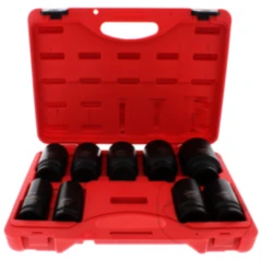 Kraft-Stecknuss Satz 12-Kant 3/4 Zoll für Fahrzeuge