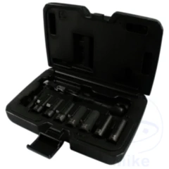 Kraft-Stecknuss Satz 3/8“ mit Gelenkschlüssel für Motorräder