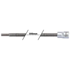 Innensechskant-Stecknuss 3/8 für VAG-Fahrzeuge 6 mm 350 mm