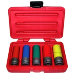 Kraft-Stecknuss Satz 1/2 Zoll 5-teilig für Smart, japanische Fahrzeuge, OPEL