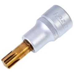 Hazet 1/2 Zoll RIBE Einsätze M10 mit einer Länge von 63 mm