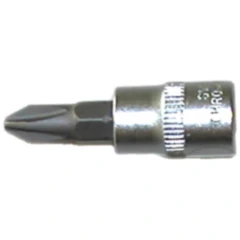 Kreuzschlitz Steckschlüssel-Einsatz 1/4" PH0 von JMP