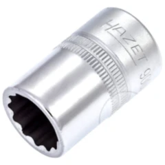 Hazet 12-Kant Stecknuss 1/2 Zoll 5/8 Zoll, Länge 38 mm
