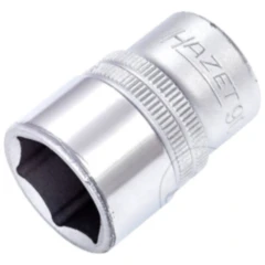 Hazet Stecknuss 6-Kant 1/2 Zoll 19 mm mit 38 mm Länge