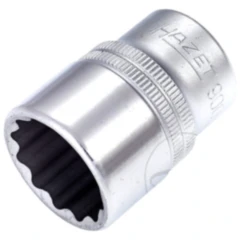 Hazet Stecknuss 12-Kant 1/2 Zoll 22 mm