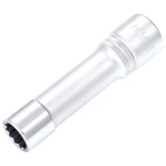 Doppel-6kt.-Steckschlüssel-Einsatz 1/2 Zoll 13 mm, Länge 85 mm