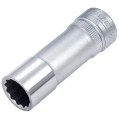 Hazet Stecknuss 12-Kant 3/8 Zoll, 12 mm, Länge 54 mm