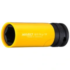 Kraft-Stecknuss 1/2 Zoll 19MM Hazet mit Kunststoffschutz