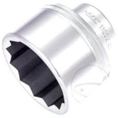 Hazet 12-kant Stecknuss 1 Zoll 75 mm Länge 92 mm