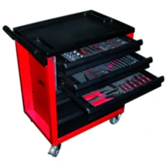 JMP 6-Schubladen Werkzeugwagen mit 148-teiligem Werkzeugset für Profis