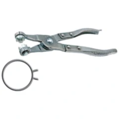 Schlauchklemmzange für selbstspannende Schellen