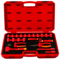 Isolierter Werkzeug Satz 3/8" - 22tlg. für elektrische Fahrzeuge