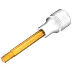 Innensechskant-Stecknuss 1/2 Zoll für Motorräder 7 mm, Länge 100 mm